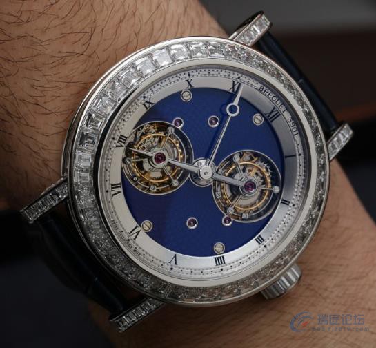 Breguet Double Tourbillon 5349镶钻腕表